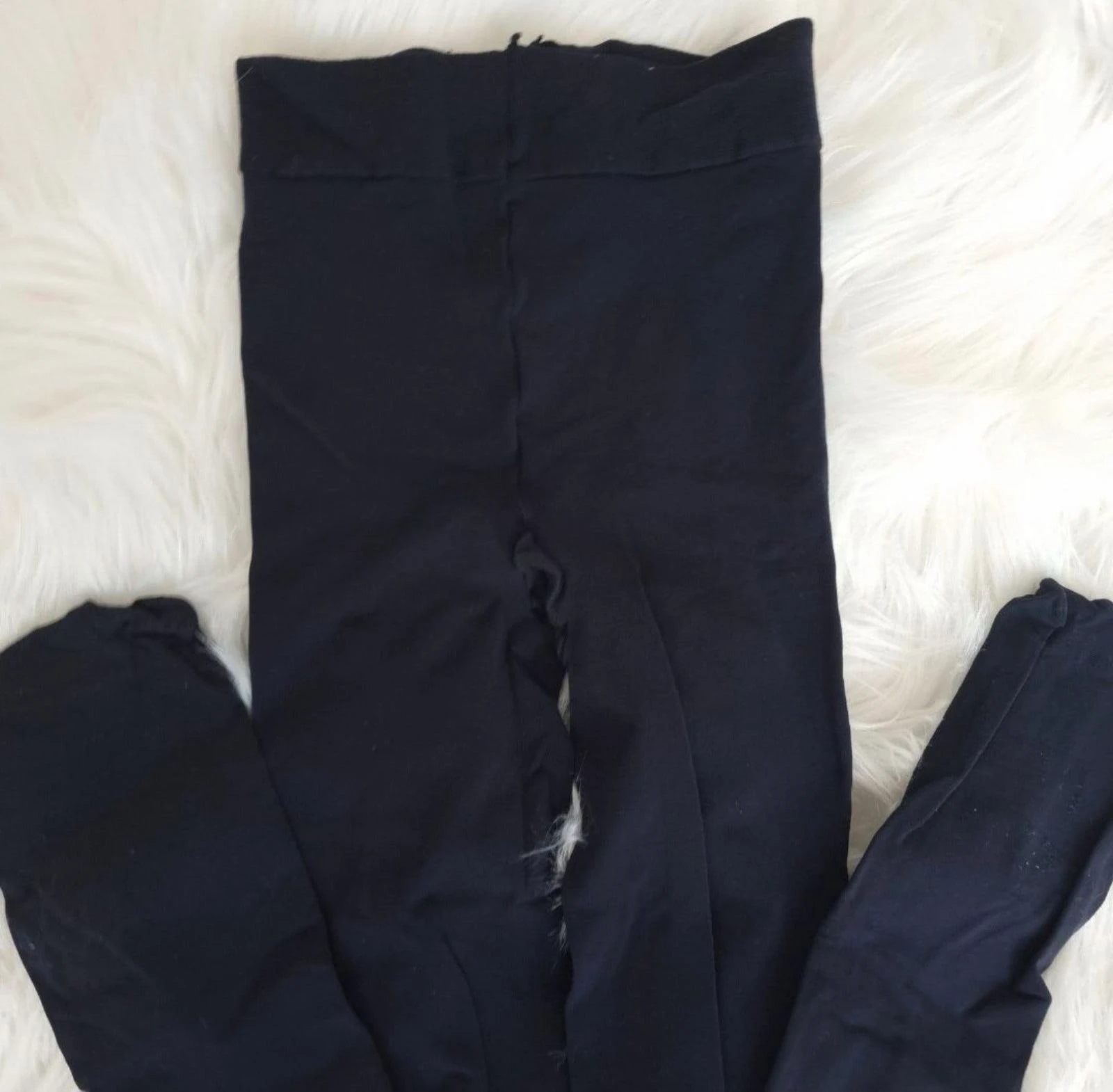 Nouveau pantalon opaque gris foncé / noir - Taille L – photo 7